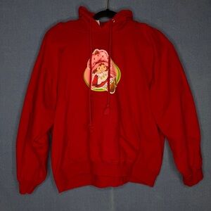 Vintage Strawberry Shortcake Red baggie Oversized hoodie from 2003 Sz 1X Y2K